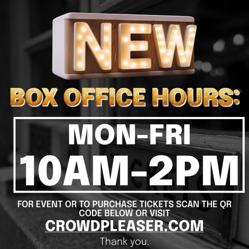 New box office hours